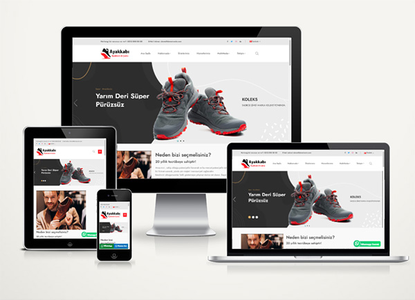 Ayakkabı / Çanta Firma Web Paketi Shoes v6.0