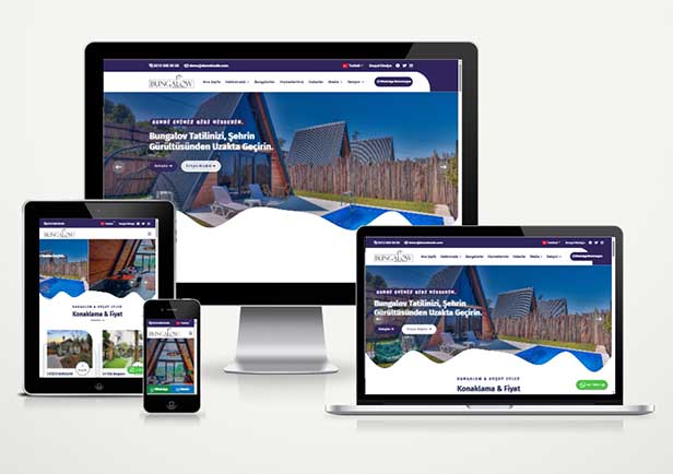 Bungalow Web Site Paketi 