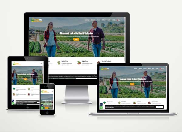 Botanik Tarım Web Sitesi Paketi Agriculture