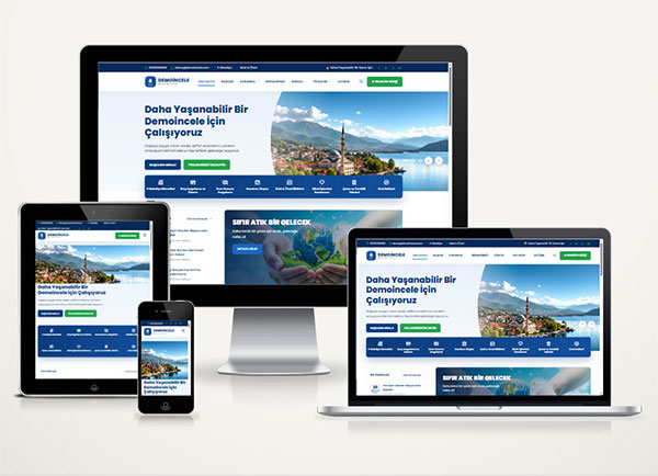 Belediye Kamu Dernek Web Paketi Municipality